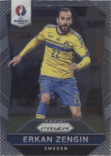 2016 Panini Prizm UEFA Euro Erkan Zengin #243