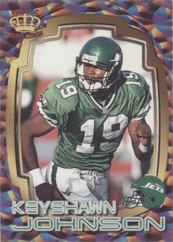 1997 Pacific Dynagon Prism Keyshawn Johnson #100