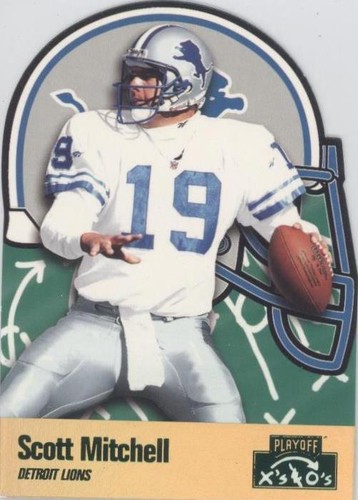 1996 Playoff Prime Scott Mitchell #27