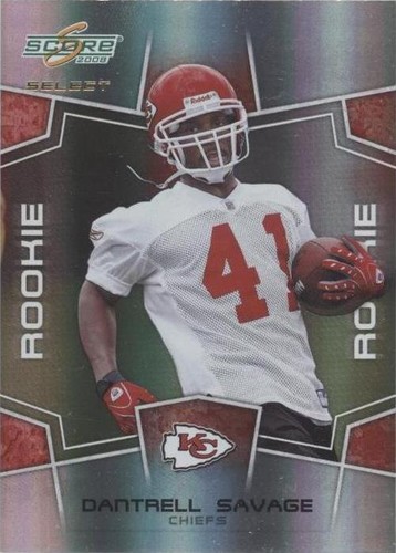 2008 Score Select Dantrell Savage #389