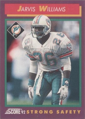 1992 Score Jarvis Williams #138