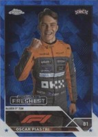 2023 Topps Chrome Sapphire Edition Formula 1 - Oscar Piastri #195