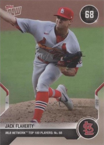 2021 Topps Now MLB Network Top 100 Players - Jack Flaherty #T-68