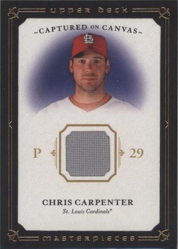 2008 Upper Deck Masterpieces - Chris Carpenter #CC-CC