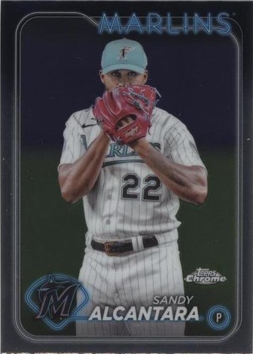 2024 Topps Chrome - Sandy Alcantara #138