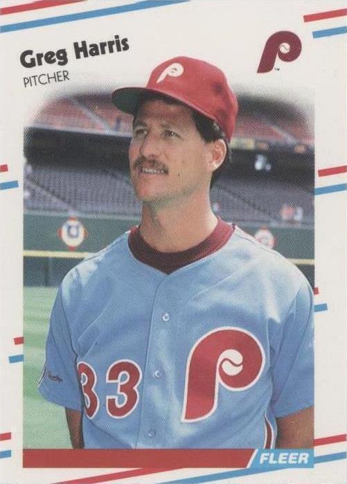 Actualización Fleer 1988 - Greg Harris #U-109