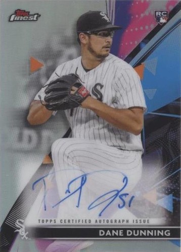 2021 Topps Finest - Dane Dunning #FA-DD