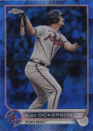 2022 Topps Chrome Update Series Sapphire Edition - Alex Dickerson #US174