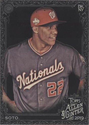 2019 Topps Allen & Ginter's X - Juan Soto #127