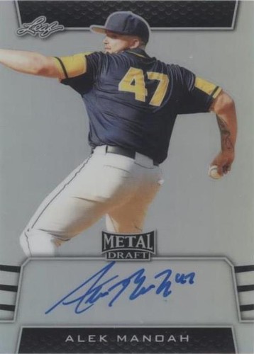 2019 Leaf Metal Draft - Alek Manoah #BA-AM2