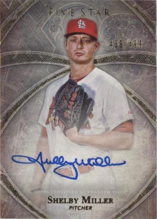 2014 Topps Five Star - Shelby Miller #FSA-SM