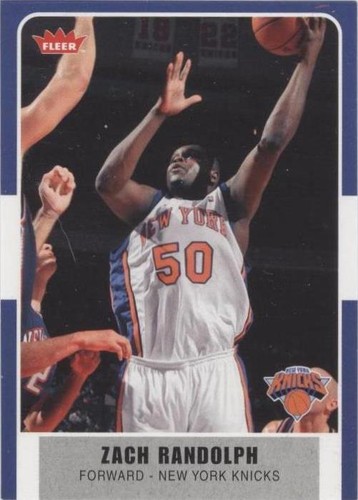 2007-08 Fleer - Zach Randolph #78