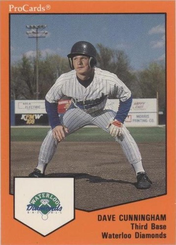 1989 ProCards Minor League Team Sets - David Cunningham #1795