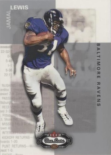 2002 Fleer Box Score Jamal Lewis #33