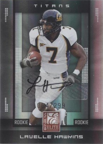 2008 Donruss Elite Lavelle Hawkins #158