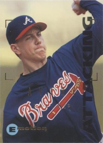 1995 Skybox Emotion - Steve Avery #99