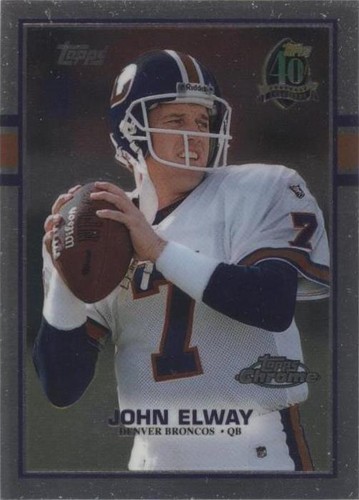 1996 Topps Chrome John Elway #34