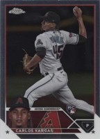 2023 Topps Chrome Update Series - Carlos Vargas #USC162