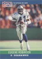 1990 Pro Set Eugene Robinson #305