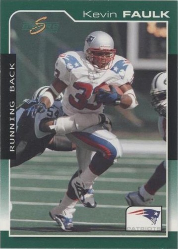 2000 Score Kevin Faulk #117