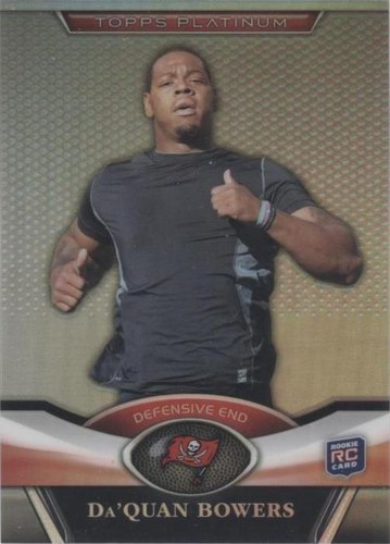 2011 Topps Platinum Da'Quan Bowers #107