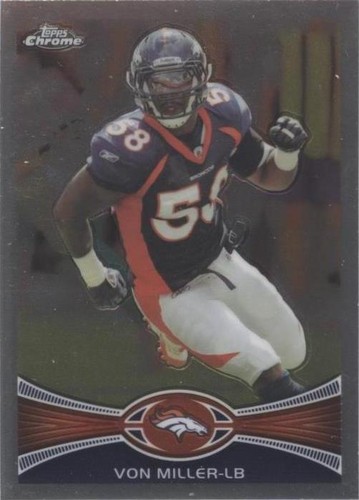 2012 Topps Chrome Von Miller #22