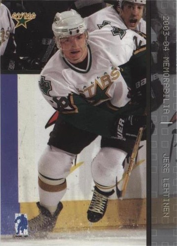 2003-04 In the Game Be A Player Memorabilia - Jere Lehtinen #39