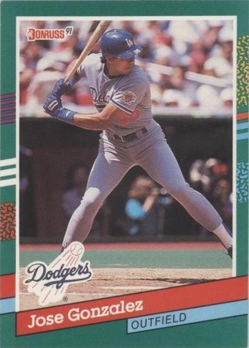 1991 Donruss - Jose Gonzalez #543