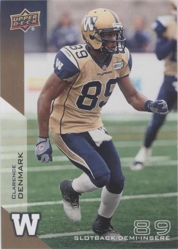 2014 Upper Deck CFL Clarence Denmark #98