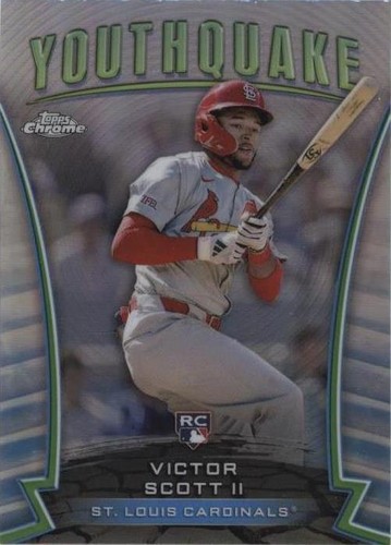 2024 Topps Chrome Update Series - Victor Scott II #YQ-55