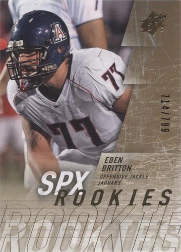 2009 SPx Eben Britton #183