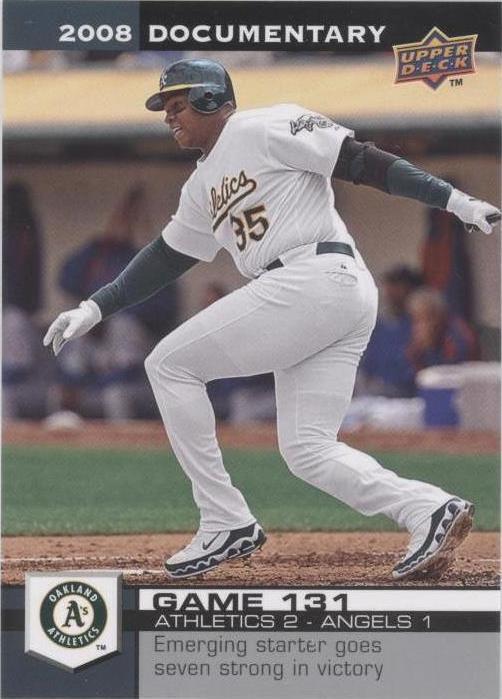 2008 Upper Deck Documentary - Frank Thomas #3958