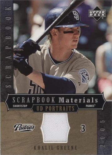 2005 Upper Deck Portraits - Khalil Greene #SM-GR