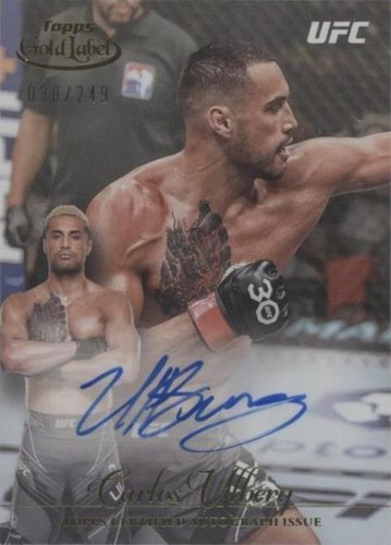 2024 Topps Gold Label UFC - Carlos Ulberg #GLA-CUL