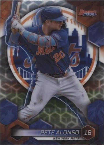 Pete Alonso - 2023 Bowman Mega Box Mojo Refractors #78 New