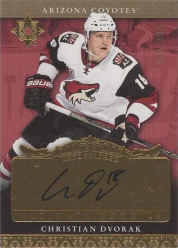 2016-17 Ultimate Collection - Christian Dvorak #RRA-CD