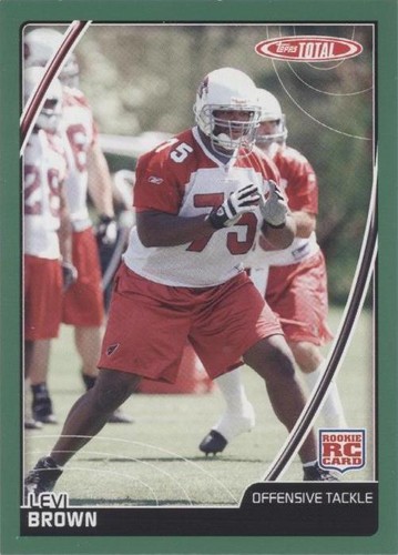 2007 Topps Total Levi Brown #548