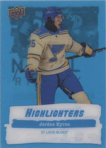 2022-23 Upper Deck Series 2 - Jordan Kyrou #HL-21