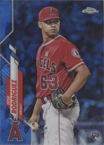 2020 Topps Chrome Sapphire Edition - Jose Rodriguez #678
