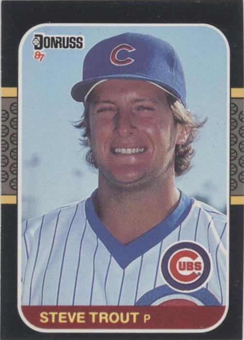 1987 Donruss - Steve Trout #201