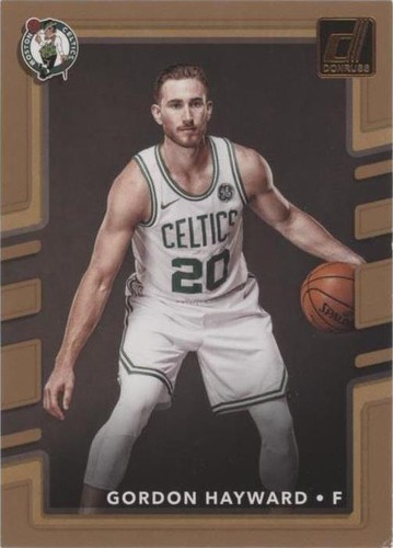 2017-18 Panini Donruss - Gordon Hayward #10
