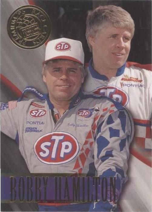 1996 Press Pass Premium - Bobby Hamilton #14