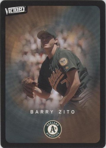 ゼイビア・アイザック　psa10 2003 SPx Winning Materials Barry Zito Logo 110/228 | eBay