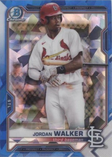 2021 Bowman Sapphire Edition - Jordan Walker #BCP-146