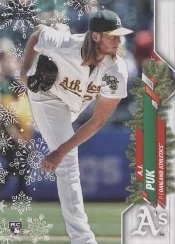 2020 Topps Holiday - A.J. Puk #HW193
