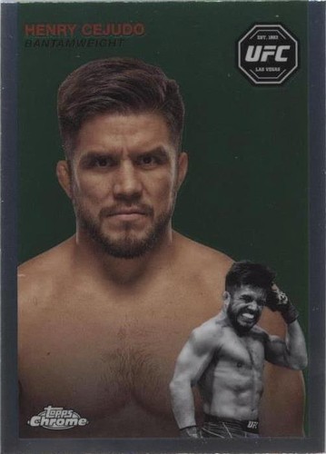 2024 Topps Chrome UFC - Henry Cejudo #FFT-25
