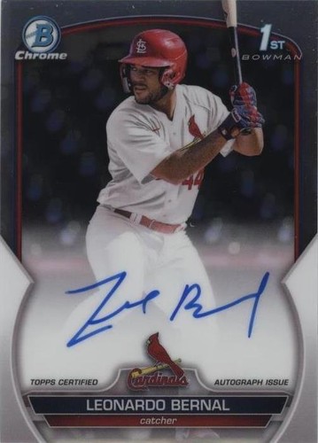 2023 Bowman Chrome - Leonardo Bernal #CPA-LB