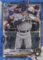 2021 Bowman Sapphire Edition - Garrett Mitchell #BCP-129