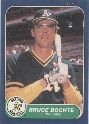 1986 Fleer - Bruce Bochte #413