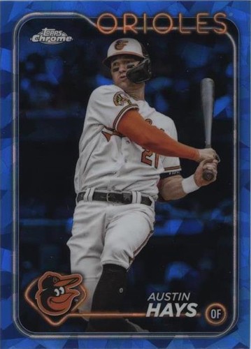 2024 Topps Chrome Sapphire Edition - Austin Hays #307